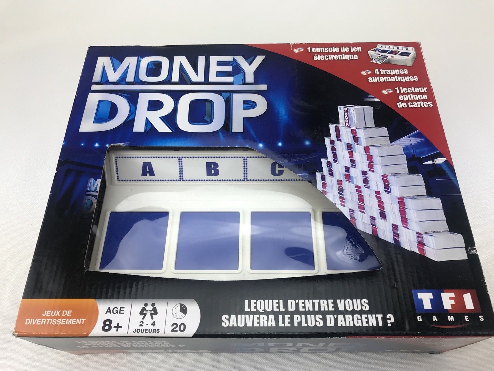Money drop jeux de societe