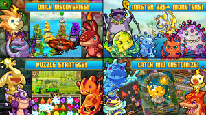 Monster puzzle games