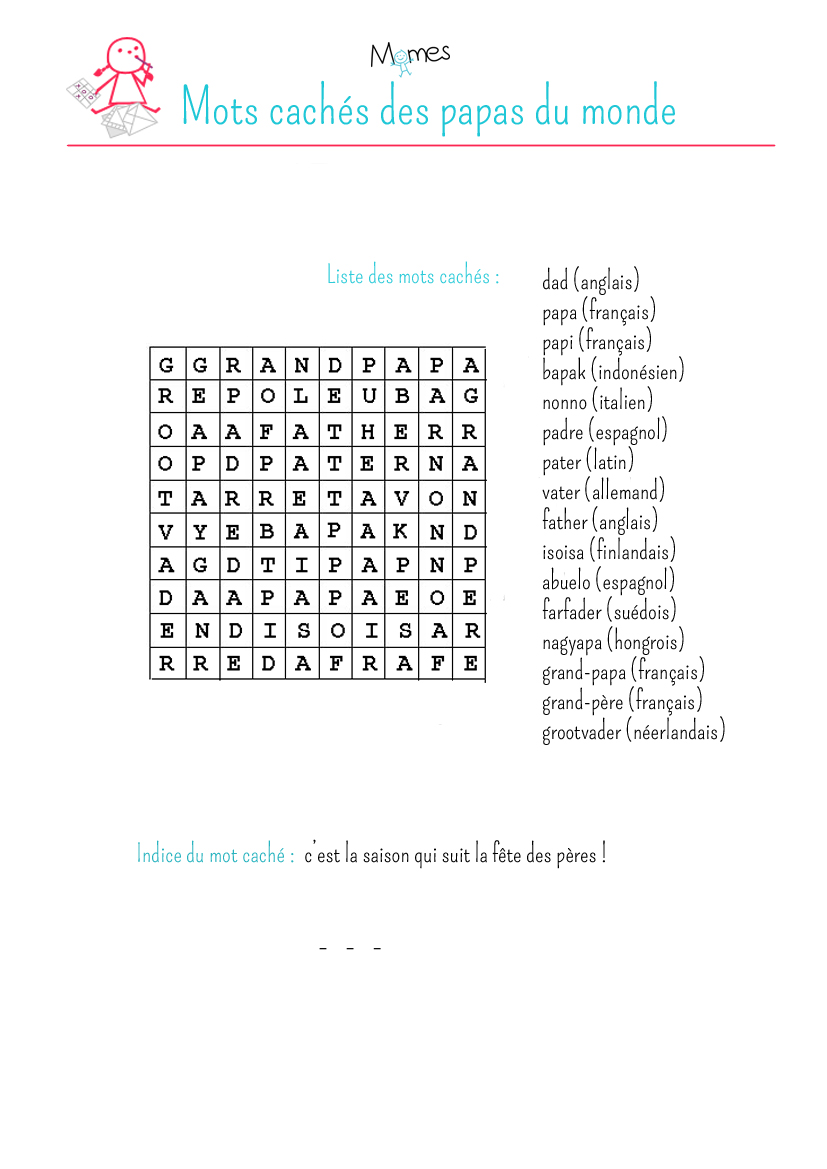 Mots meles jeux de société