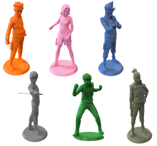 Naruto shippuden jeux de société