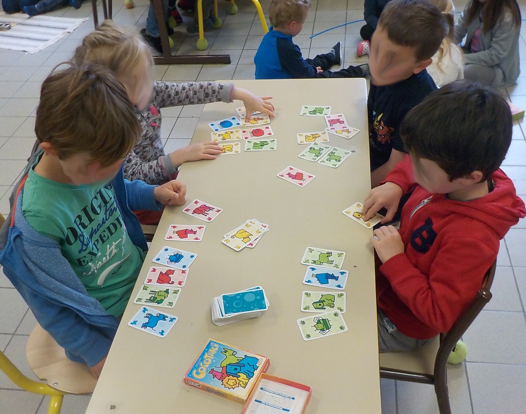 Projet jeux de société à l'école maternelle