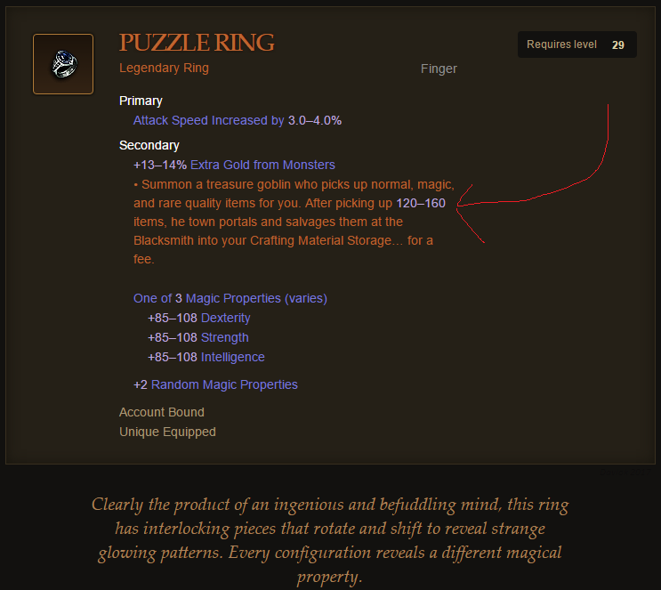 Diablo 3 puzzle ring
