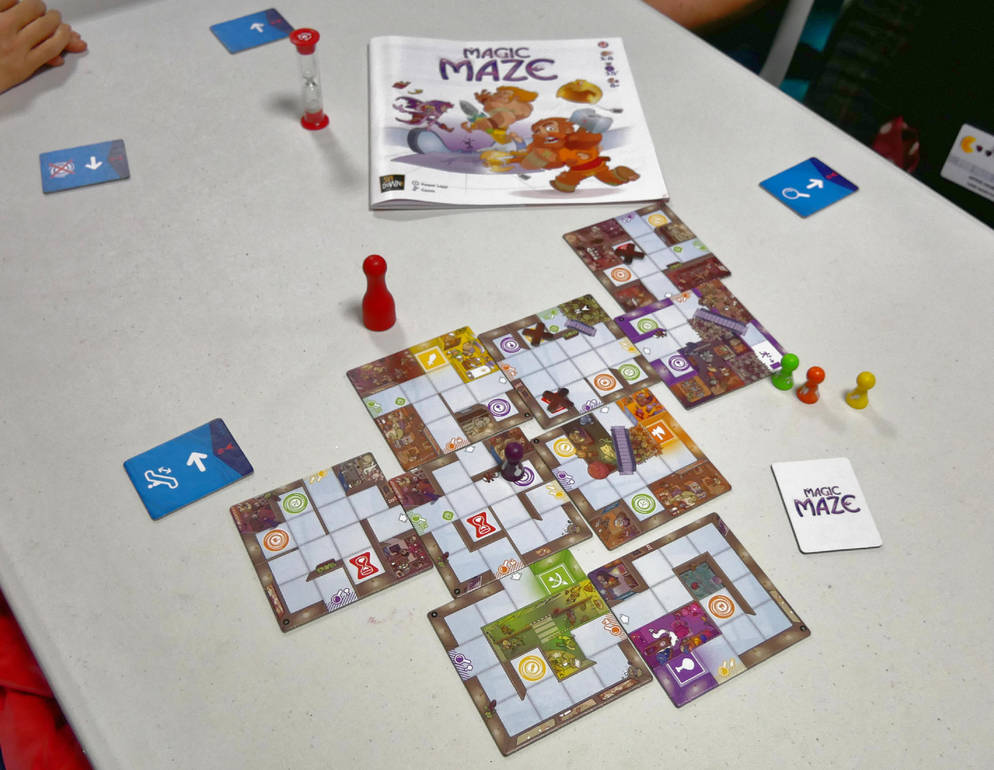 Magic maze jeux de societe