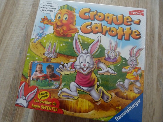 Jeux de société lapin carotte