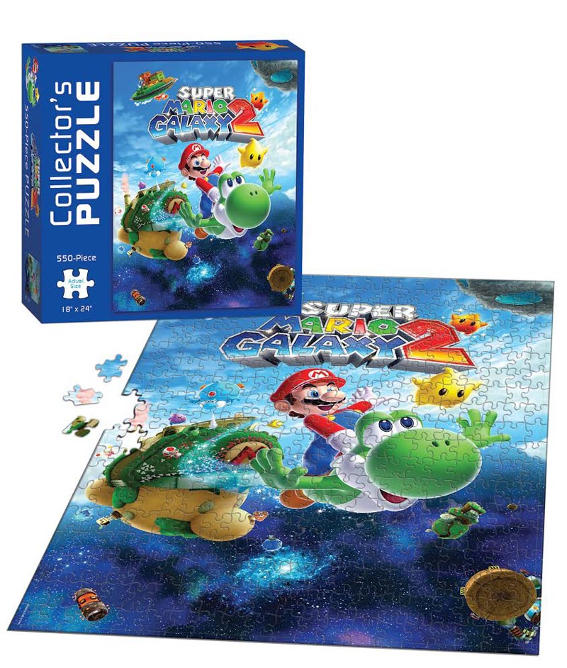 Puzzle super mario galaxy 550 pieces