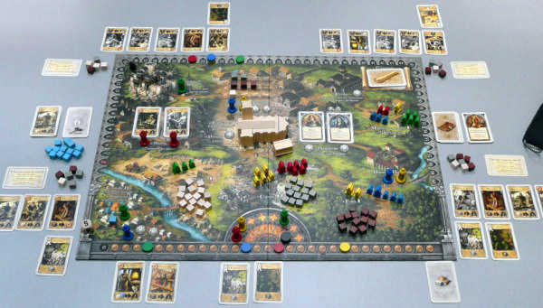 Jeux de société sur plateau