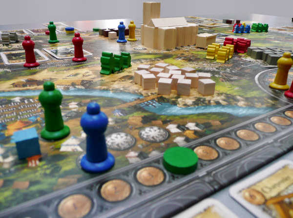 Les piliers de la terre jeux de société