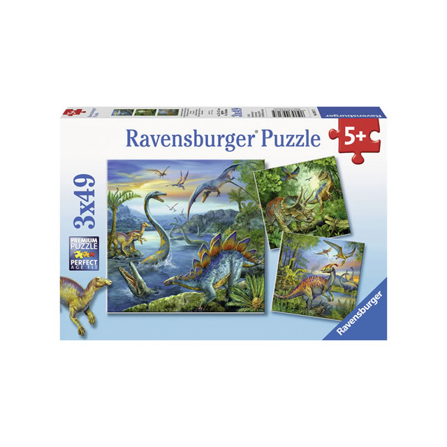 Puzzle ravensburger 3x49 pièces