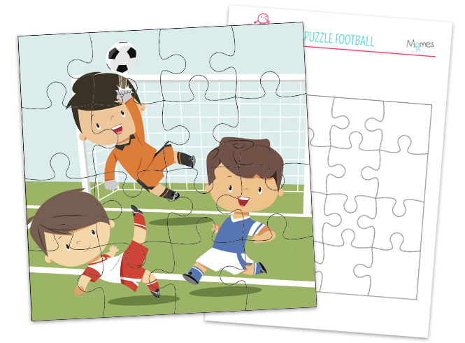 Dessin puzzle imprimer
