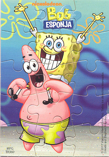 Puzzle bob l'éponge