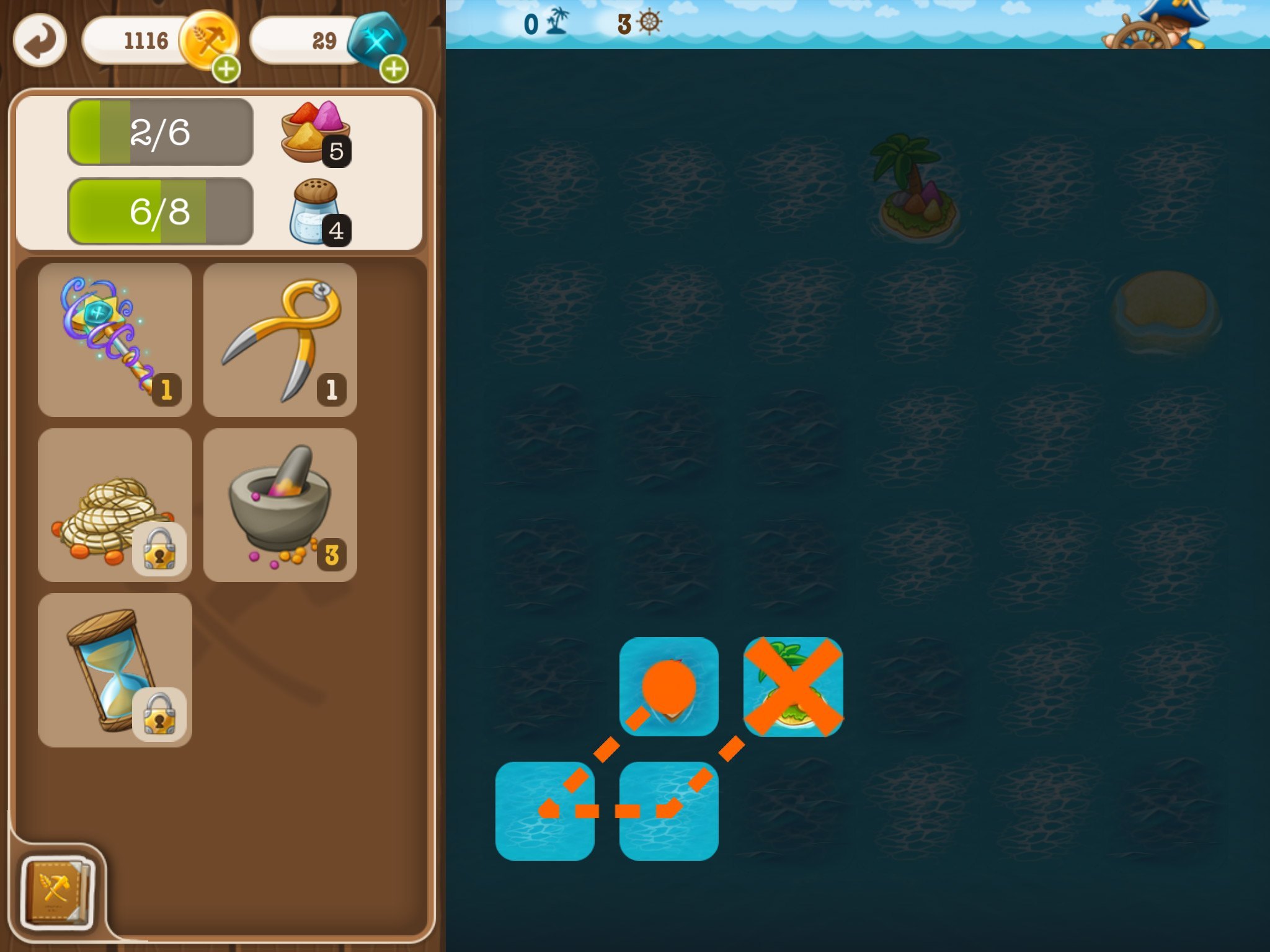 Puzzle craft 2 aide