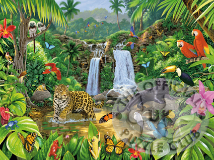 Jungle puzzle