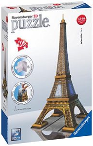Ravensburger puzzle 3d tour eiffel nuit
