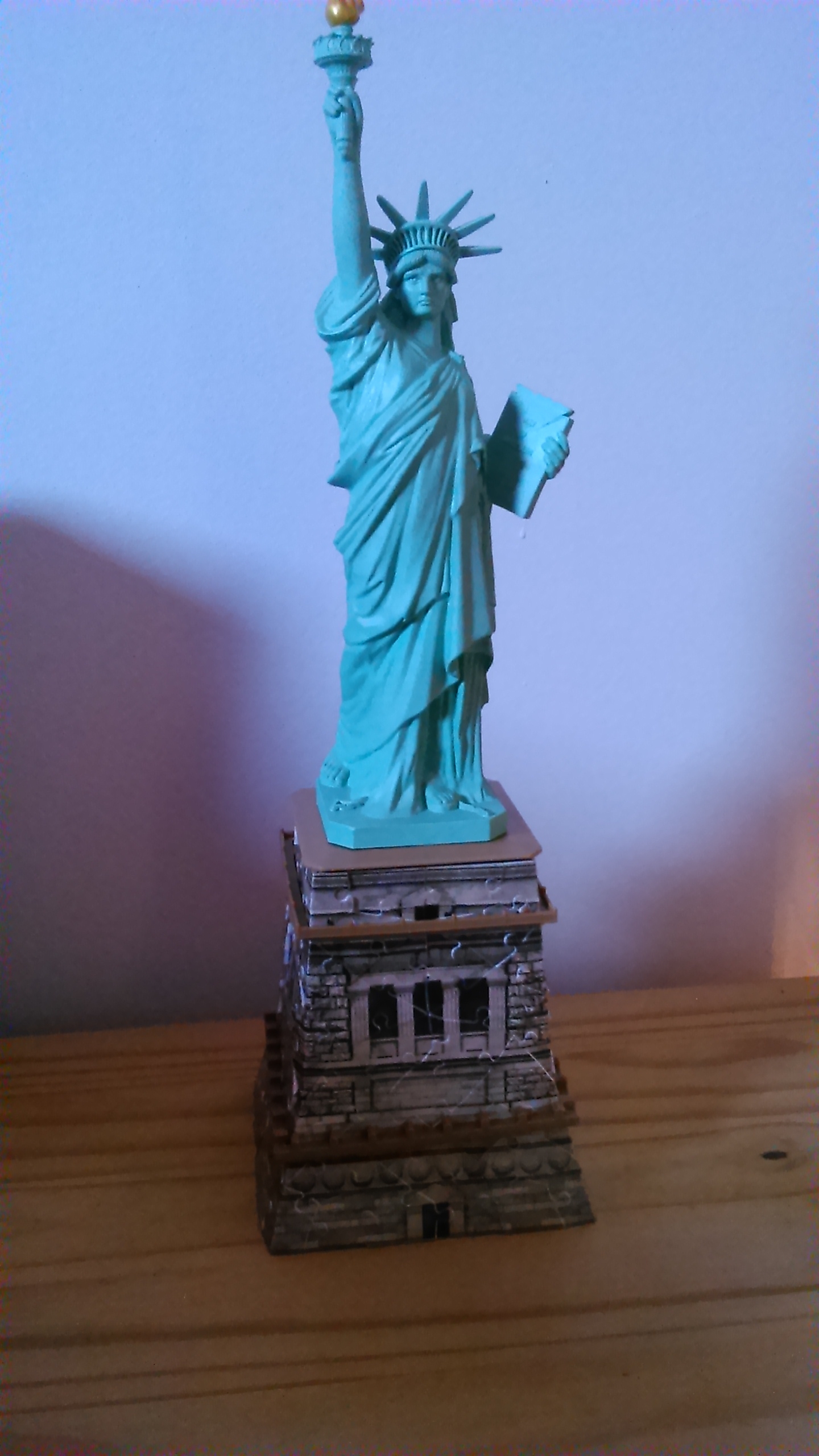 Puzzle 3d statue de la liberté