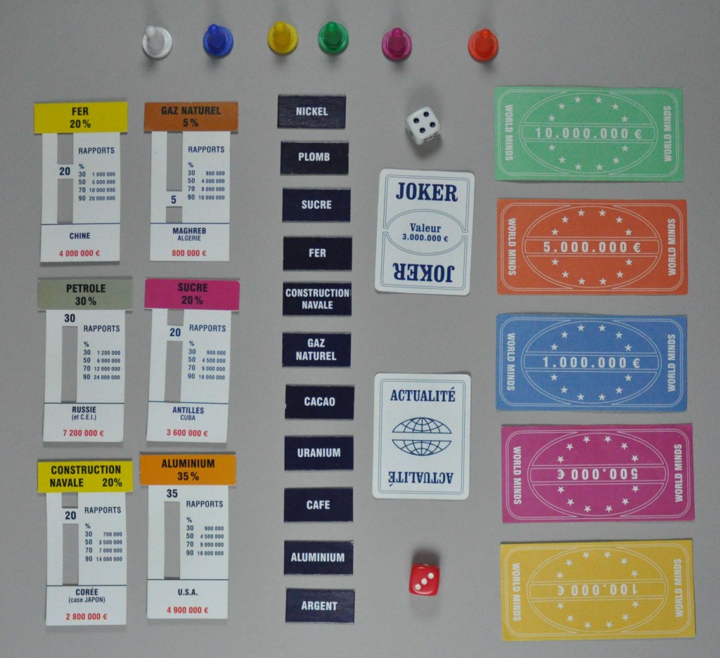 La richesse du monde jeux de société