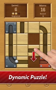 Roll the ball slide puzzle