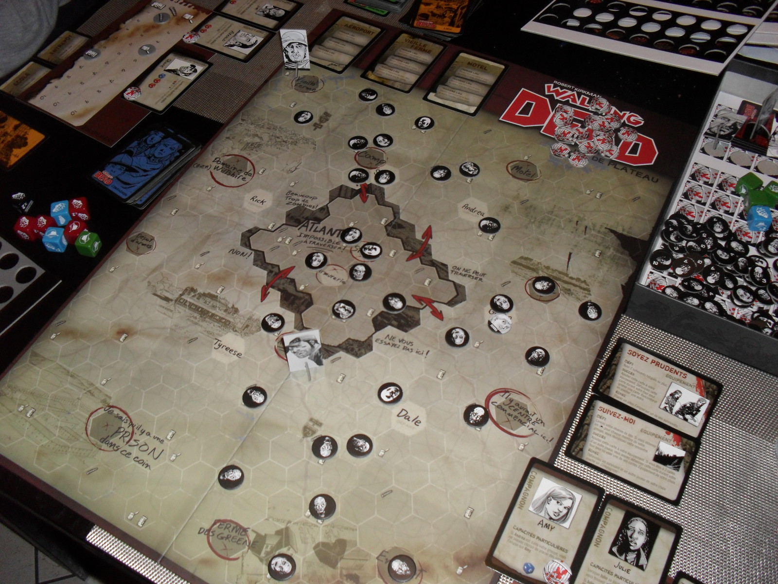 Jeux de societe walking dead