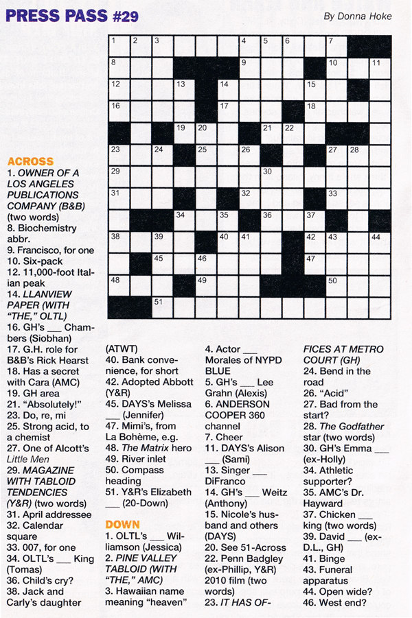 Custom Crossword Puzzle Stepindance fr