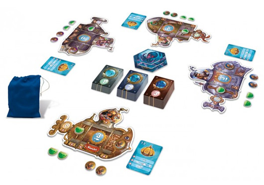 Jeux de société sous marin