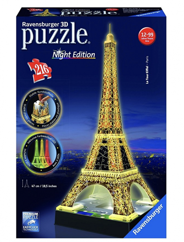 Puzzle tour eiffel 3d