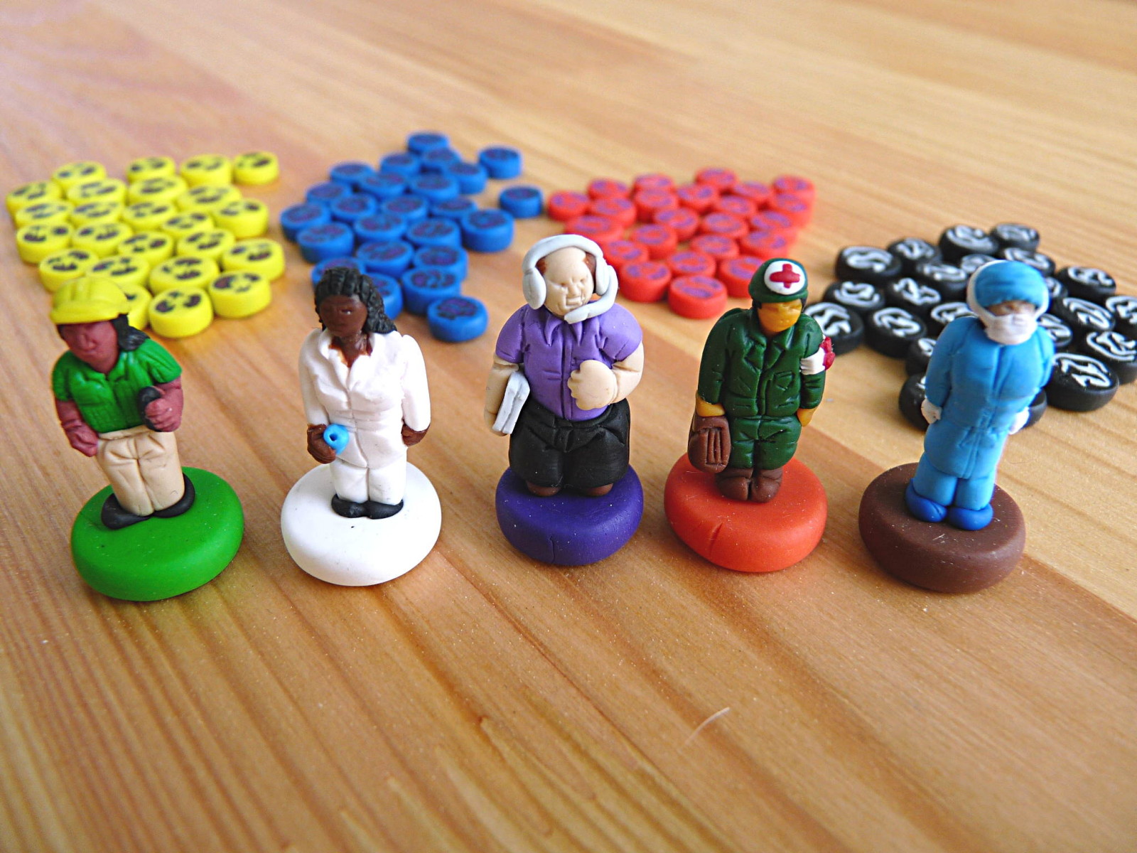 Pions pour jeux de société