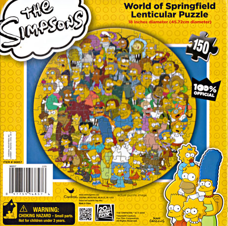 Puzzle simpsons