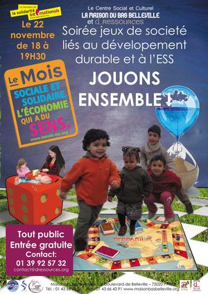 Invitation soirée jeux de société