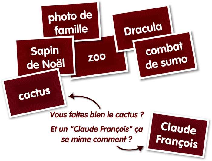 Jeux de société stand up