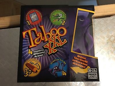 Jeux de société taboo xxl