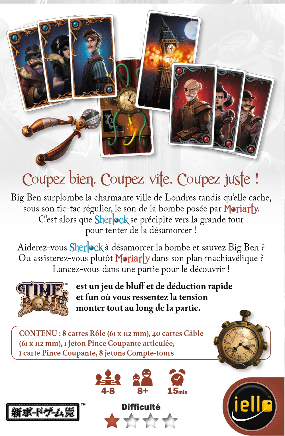 Jeux de societe time bomb