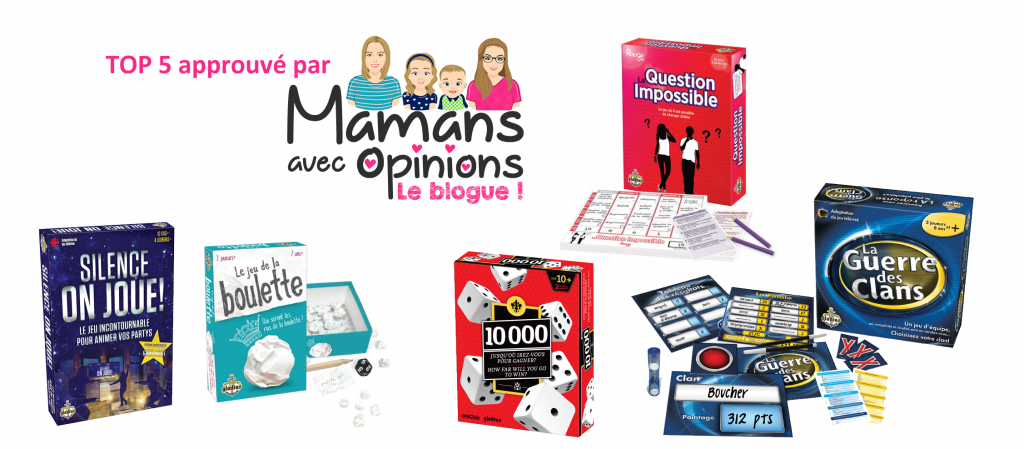 Jeux de societé top 10