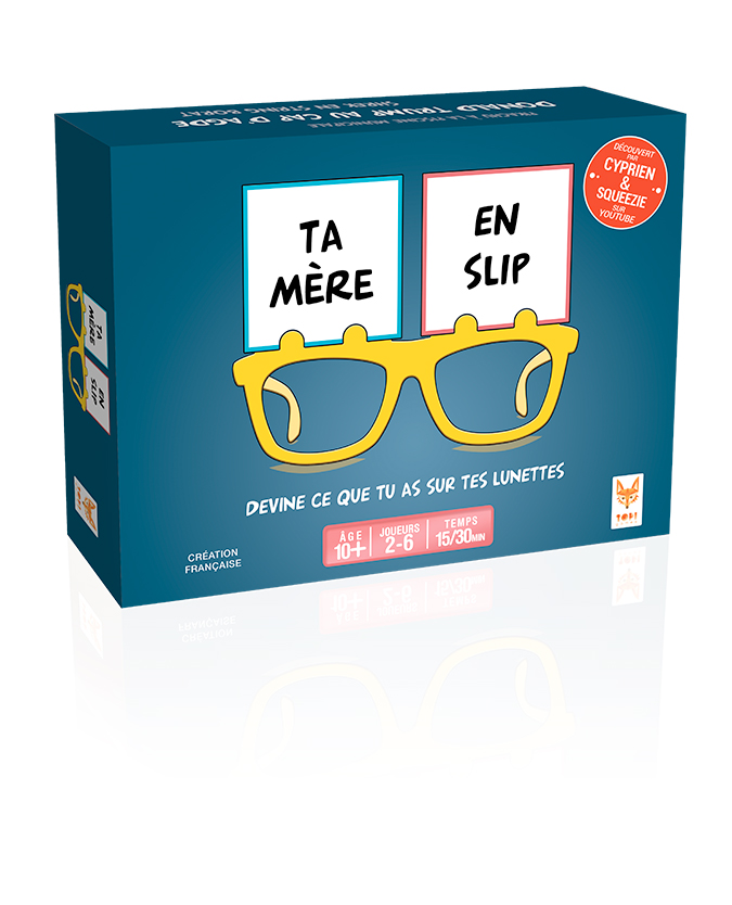 Jeux de société dessiner avec des lunettes