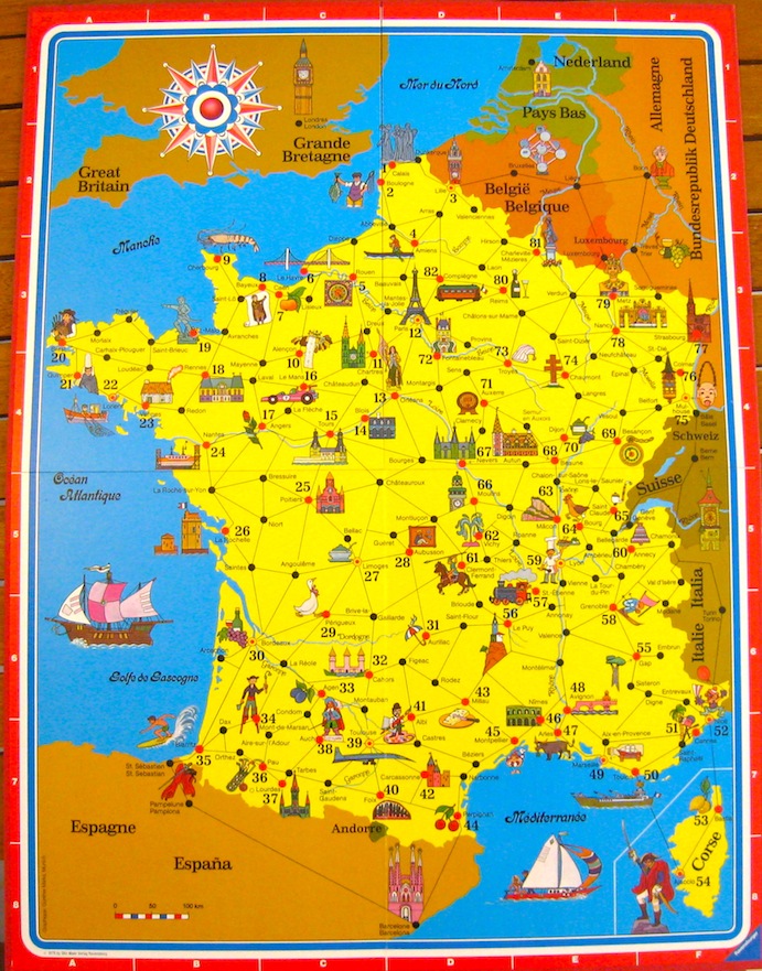 Jeux de societe voyage en france