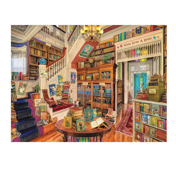 Puzzle bleu