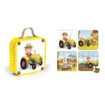 Valisette puzzle petit garcon