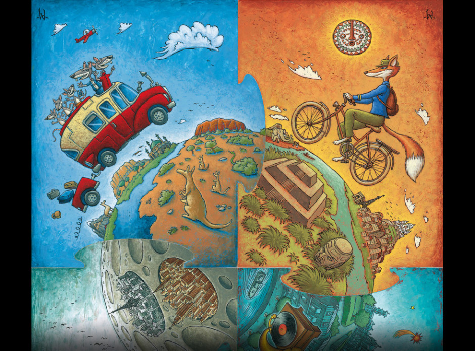 Puzzle peinture
