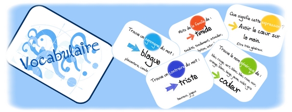 Vocabulaire des jeux de société