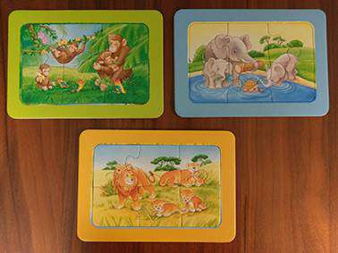 Puzzle ravensburger 2 ans