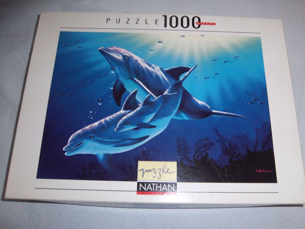 Puzzle dauphin 1000 pieces