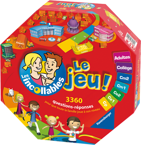 Jeux de société incollables