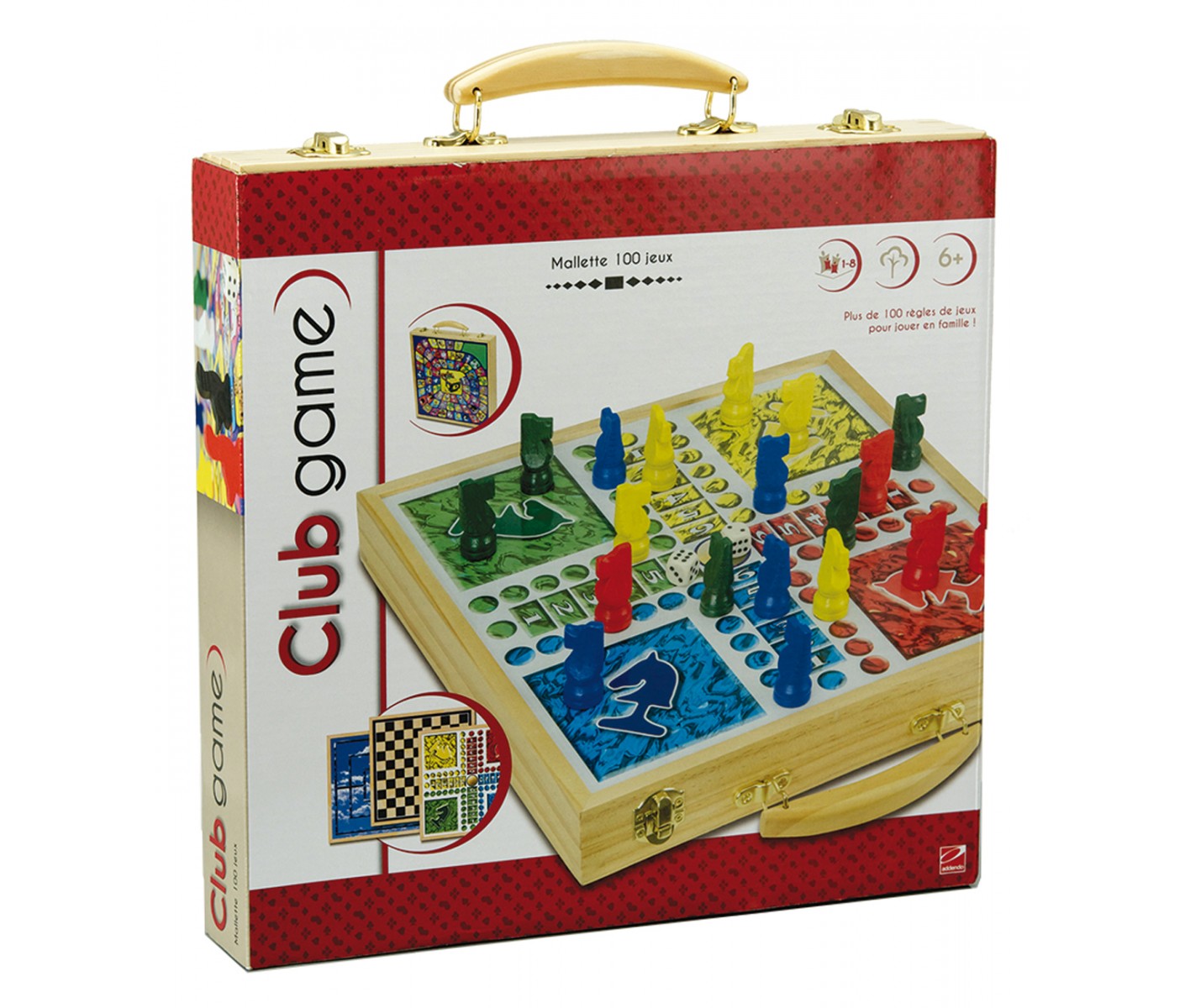 Malette 100 jeux de societe