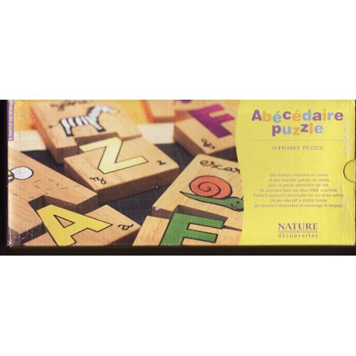 Puzzle bois nature et decouverte