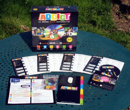 Jeux de société interactif avec dvd