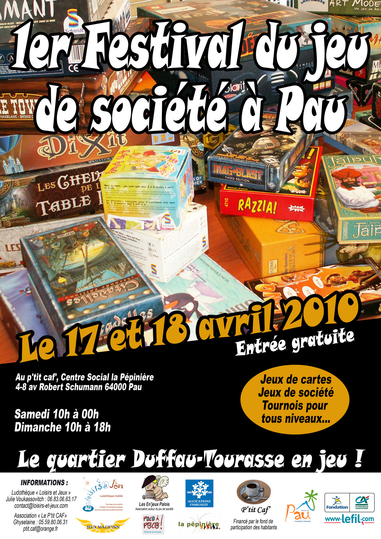 Salon jeux de société pau