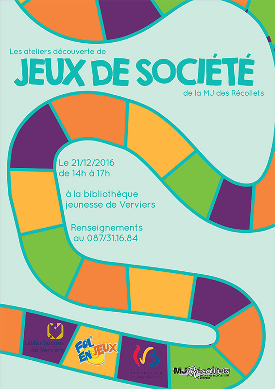 Jeux de société affiche