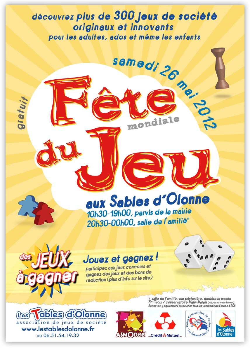 Affiche jeux de societe