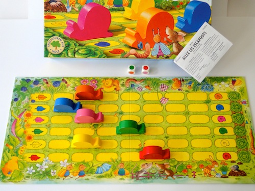 Jeux de société escargot