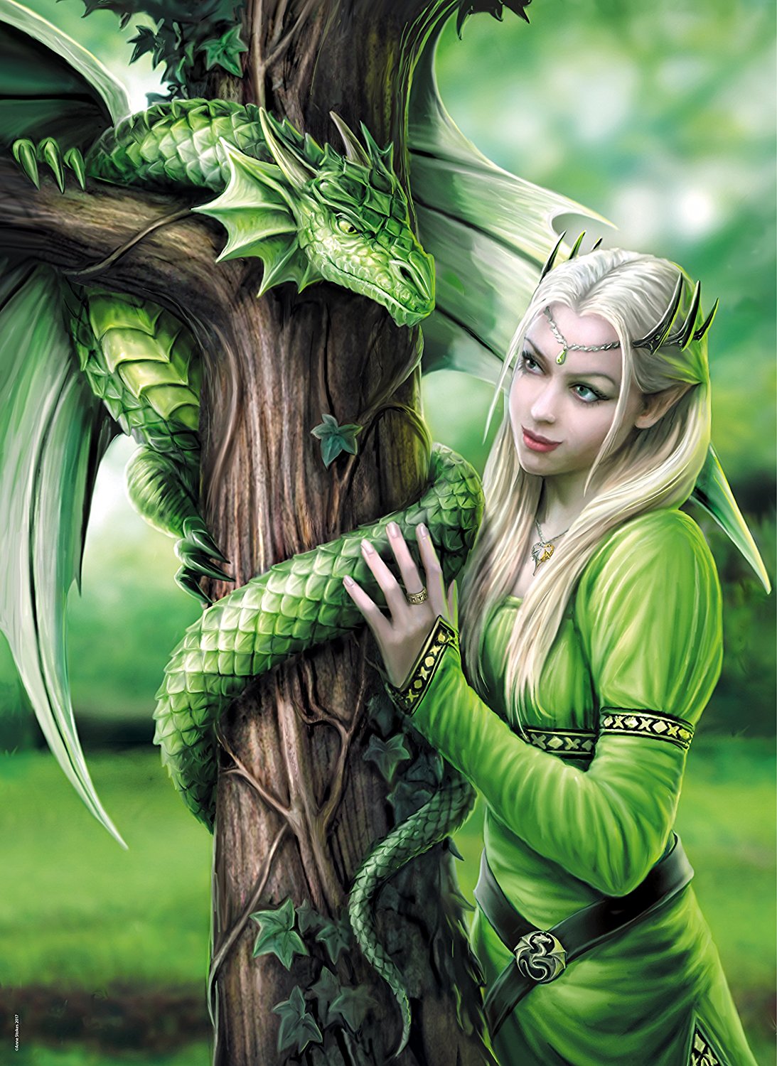 Puzzle fée gothique