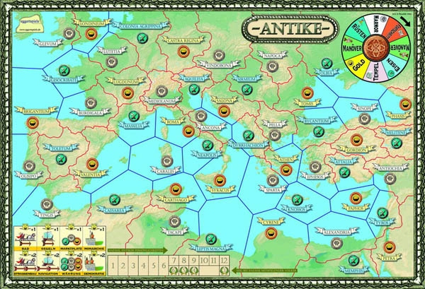 Jeux de société antique