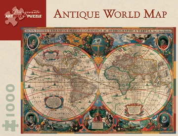 World map jigsaw puzzle